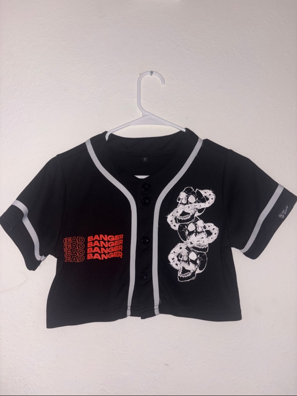 HEADBANGER Crop top Jersey